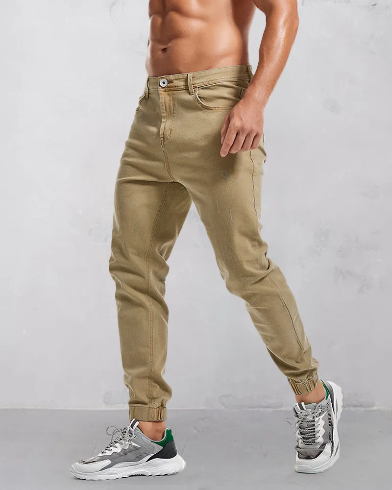 Classic Fashion Solid Color Jeans