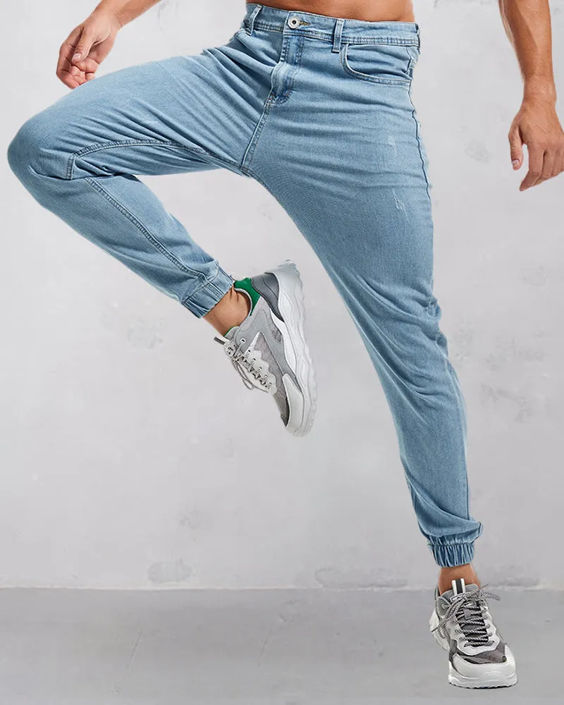 Classic Fashion Solid Color Jeans