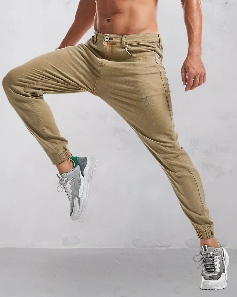 Classic Fashion Solid Color Jeans