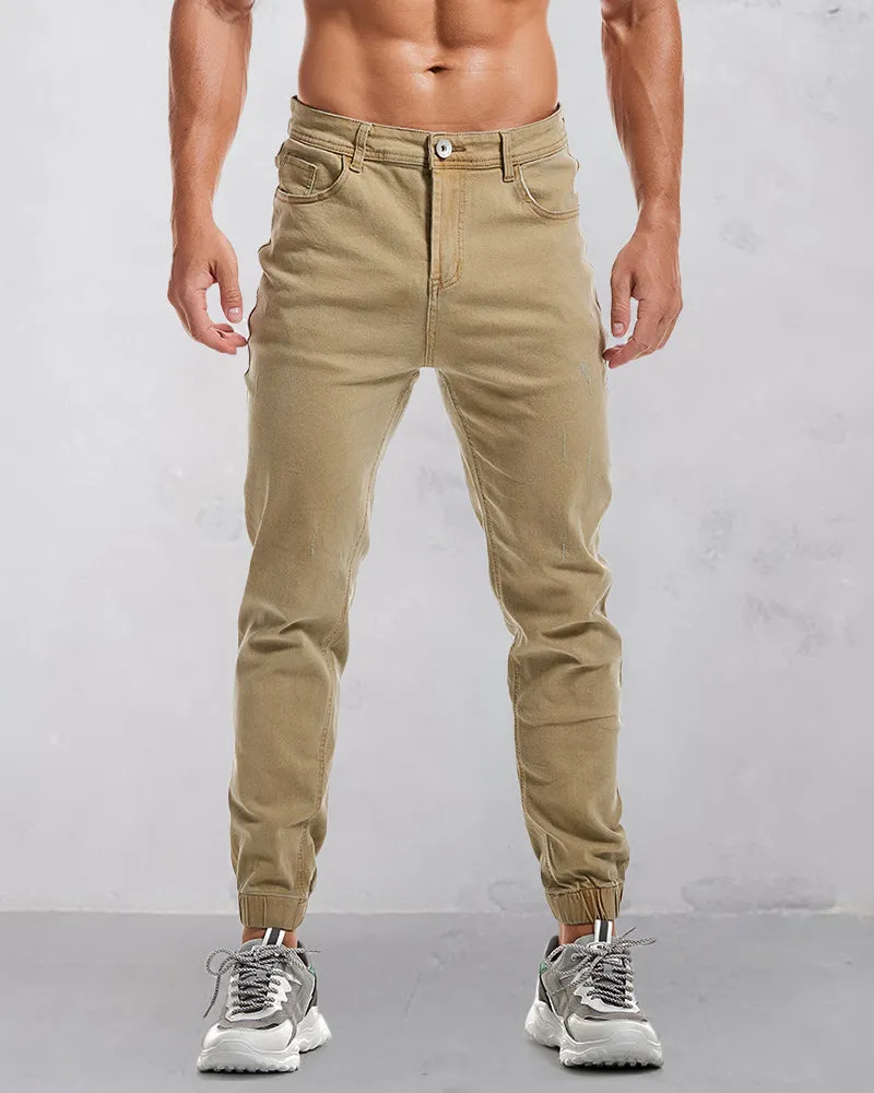 Classic Fashion Solid Color Jeans
