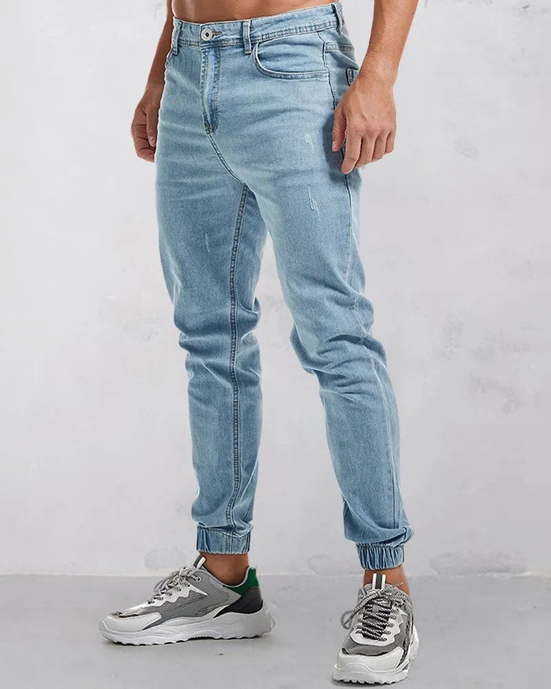 Classic Fashion Solid Color Jeans